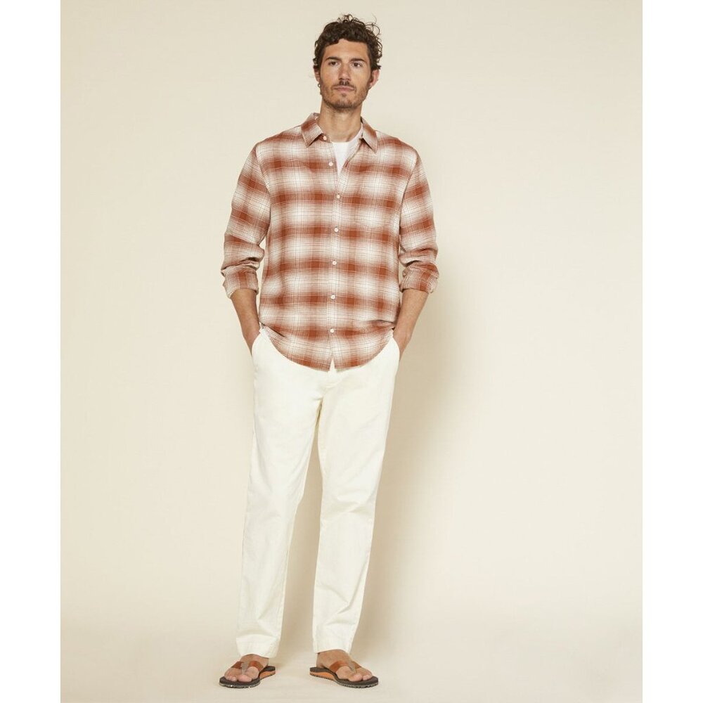 NWT Outerknown Mens Size 31 34 38 Chalk 100% Organic Cotton Fort Chino Pants NEW